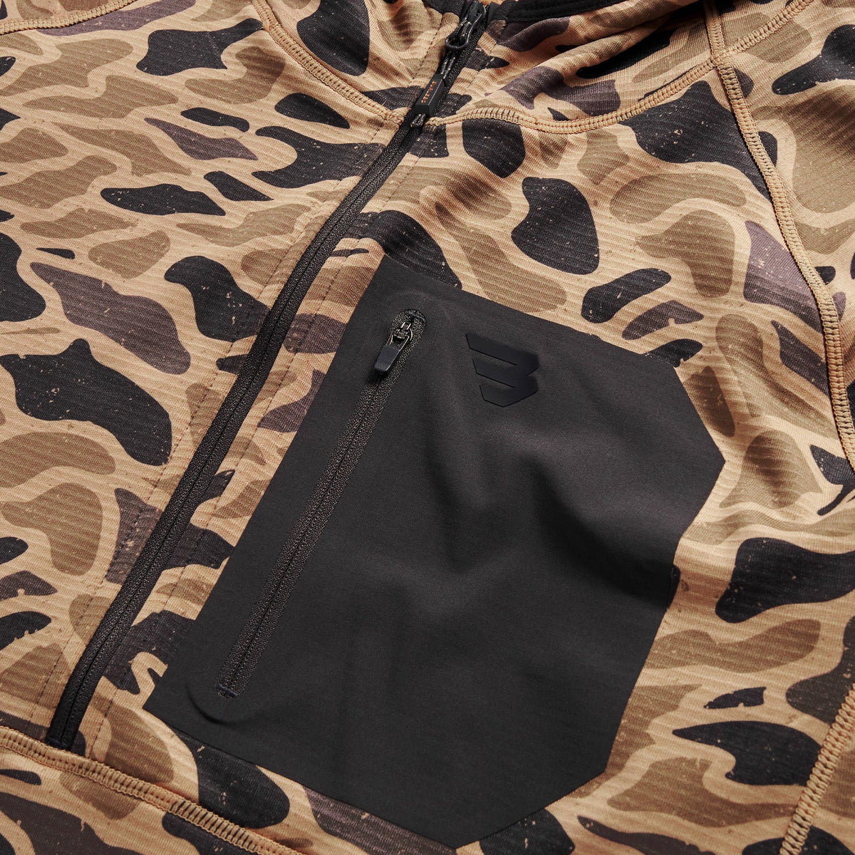 Blaze Tech - Quarter Zip - Gauge Camo