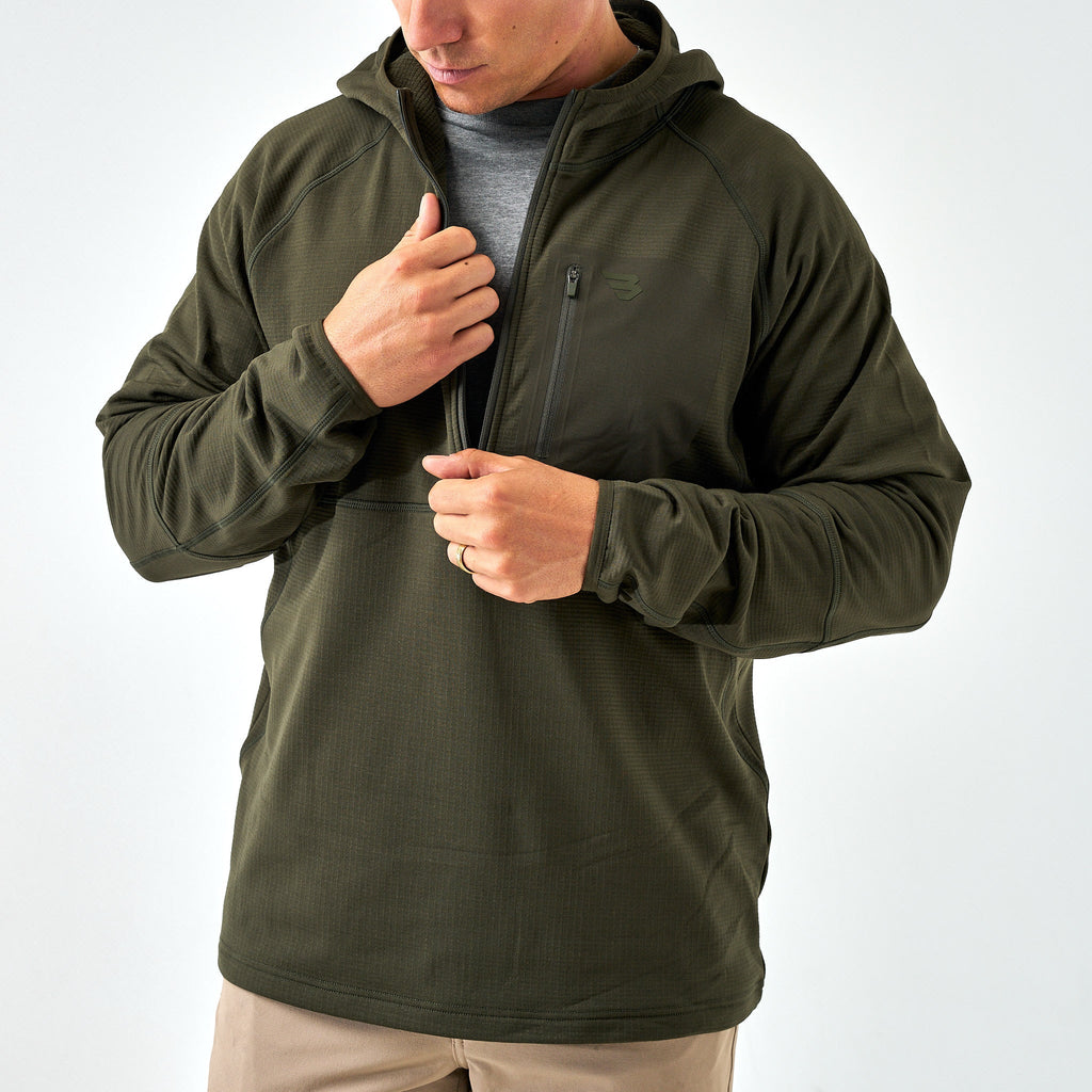 Blaze Tech - Quarter Zip - Mallard Green