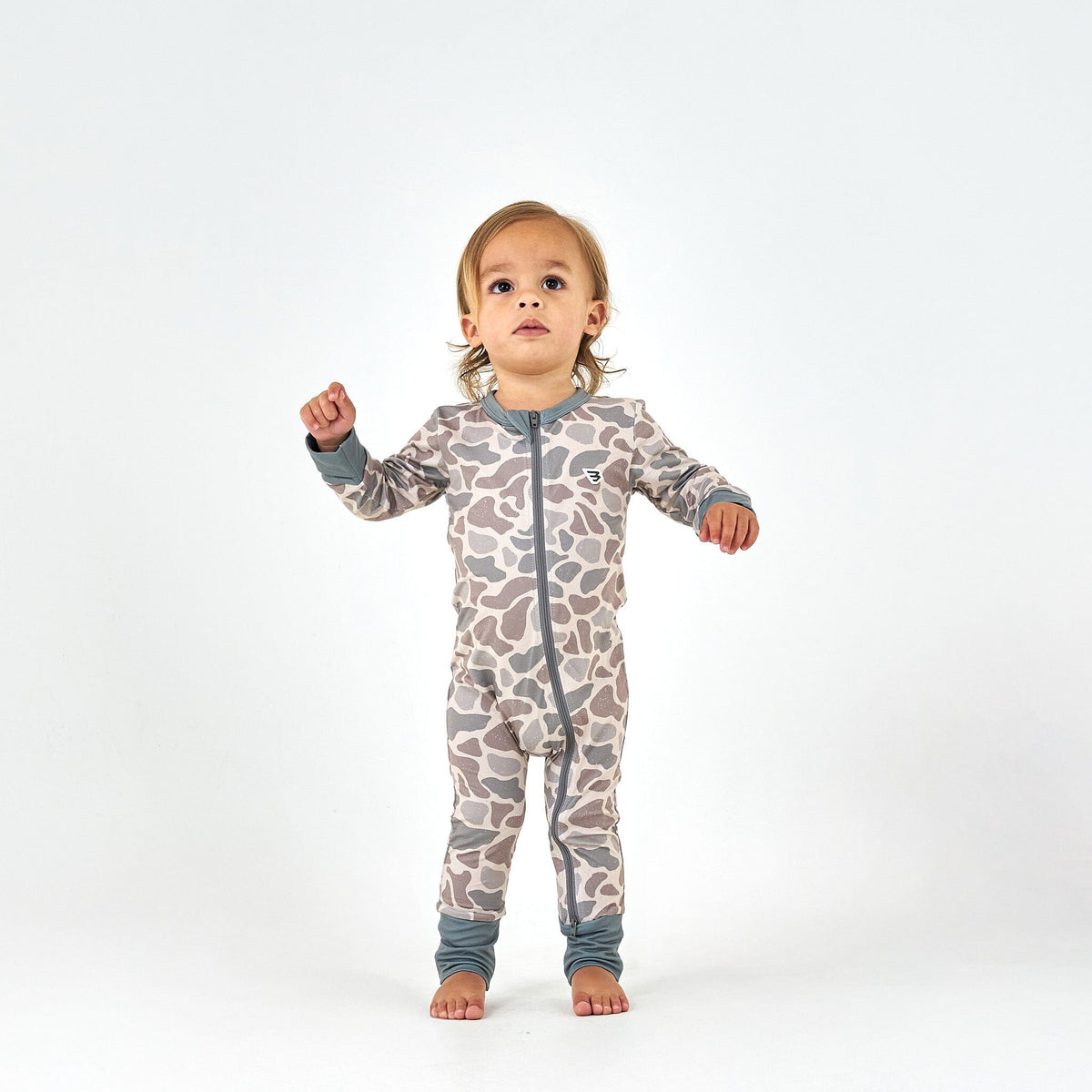 Baby Zip Up - Classic Deer Camo
