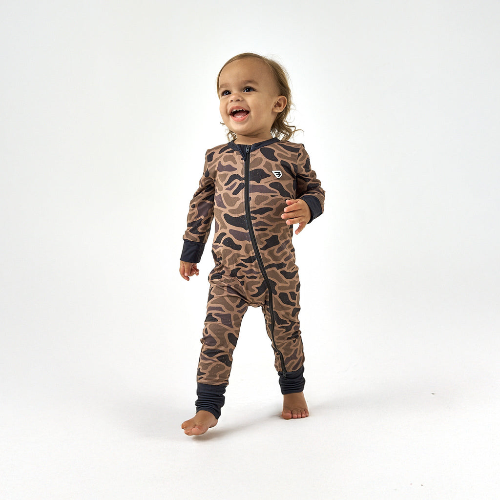 Baby Zip Up - Gauge Camo