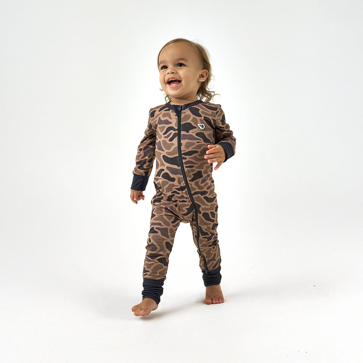 Baby Zip Up - Gauge Camo