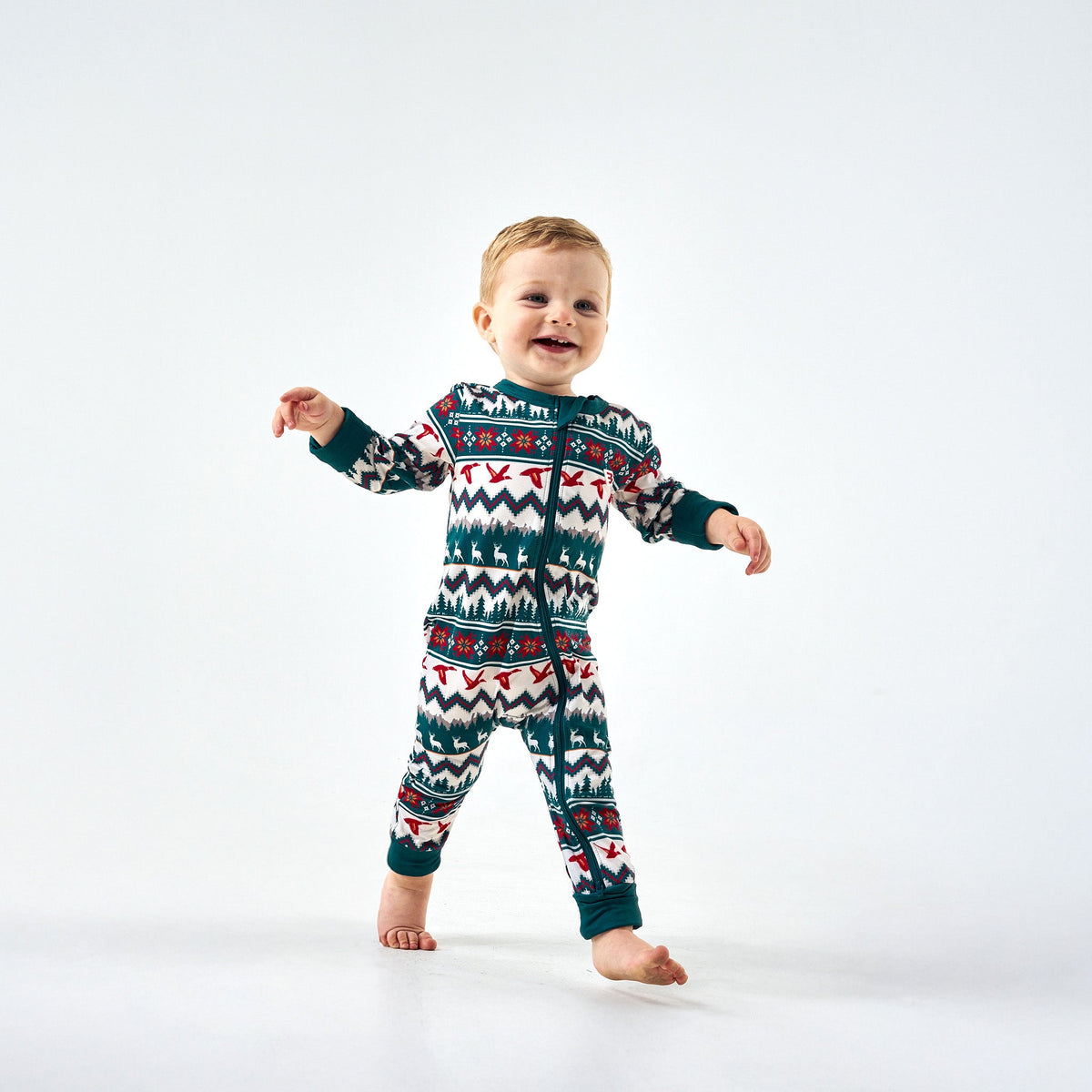 Baby Zip Up - BURLEBO Outdoors Christmas