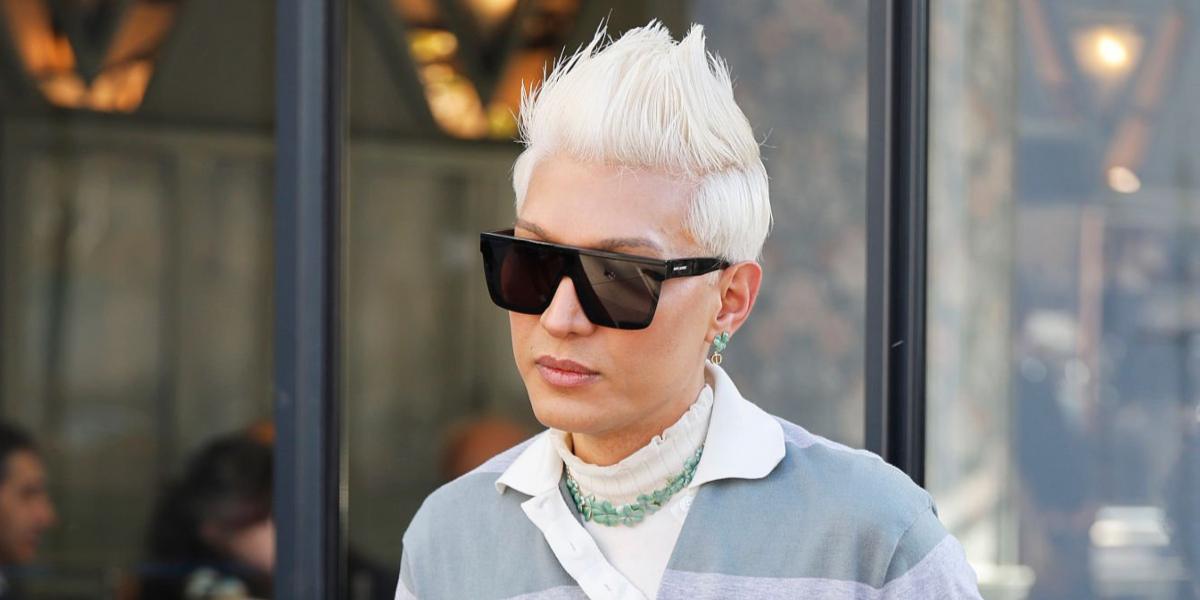 Saint Laurent Sun SL 607 001 - As Seen On Travis Kelce & Sexyy Red