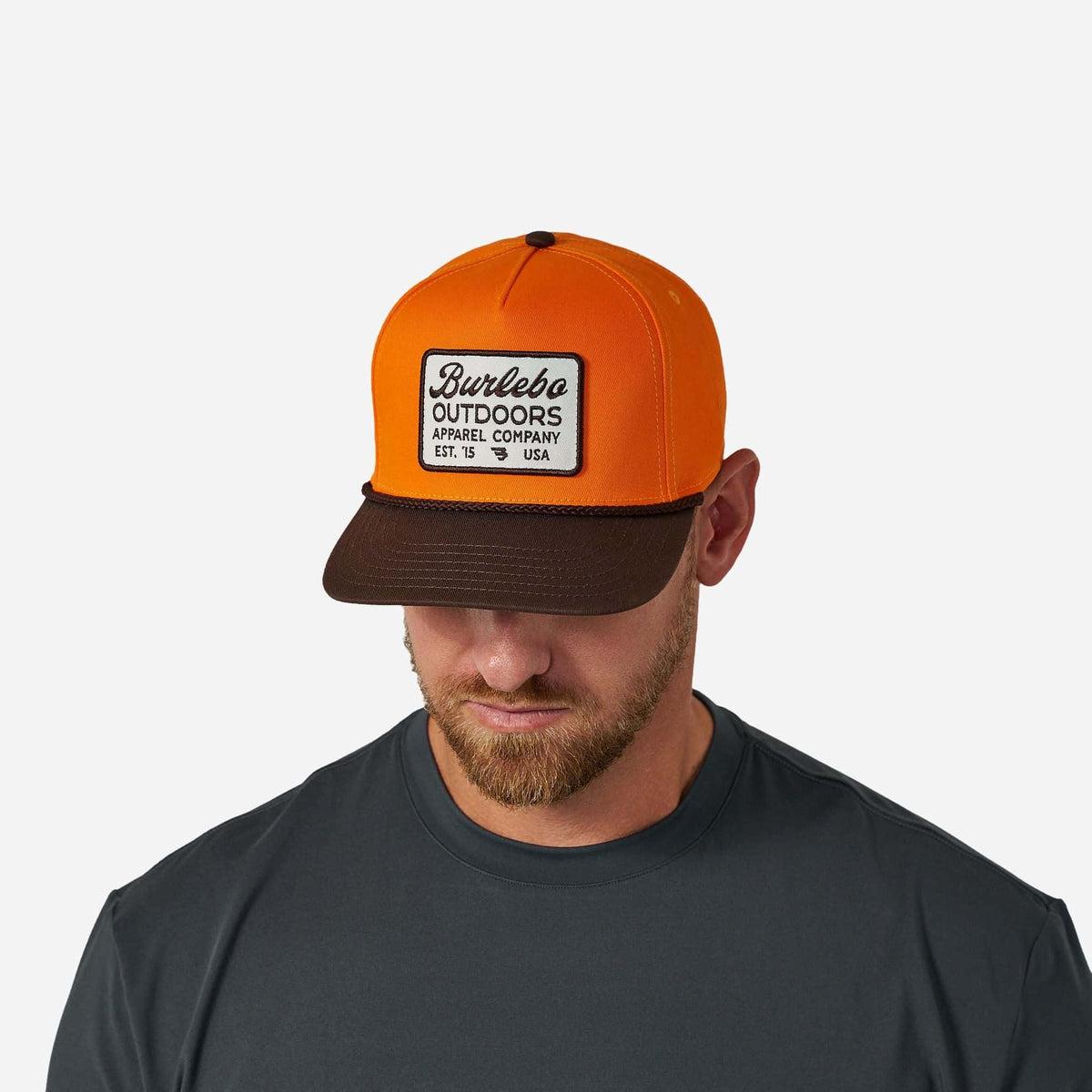 Cap - Blaze Outdoors - Orange & Brown Bill