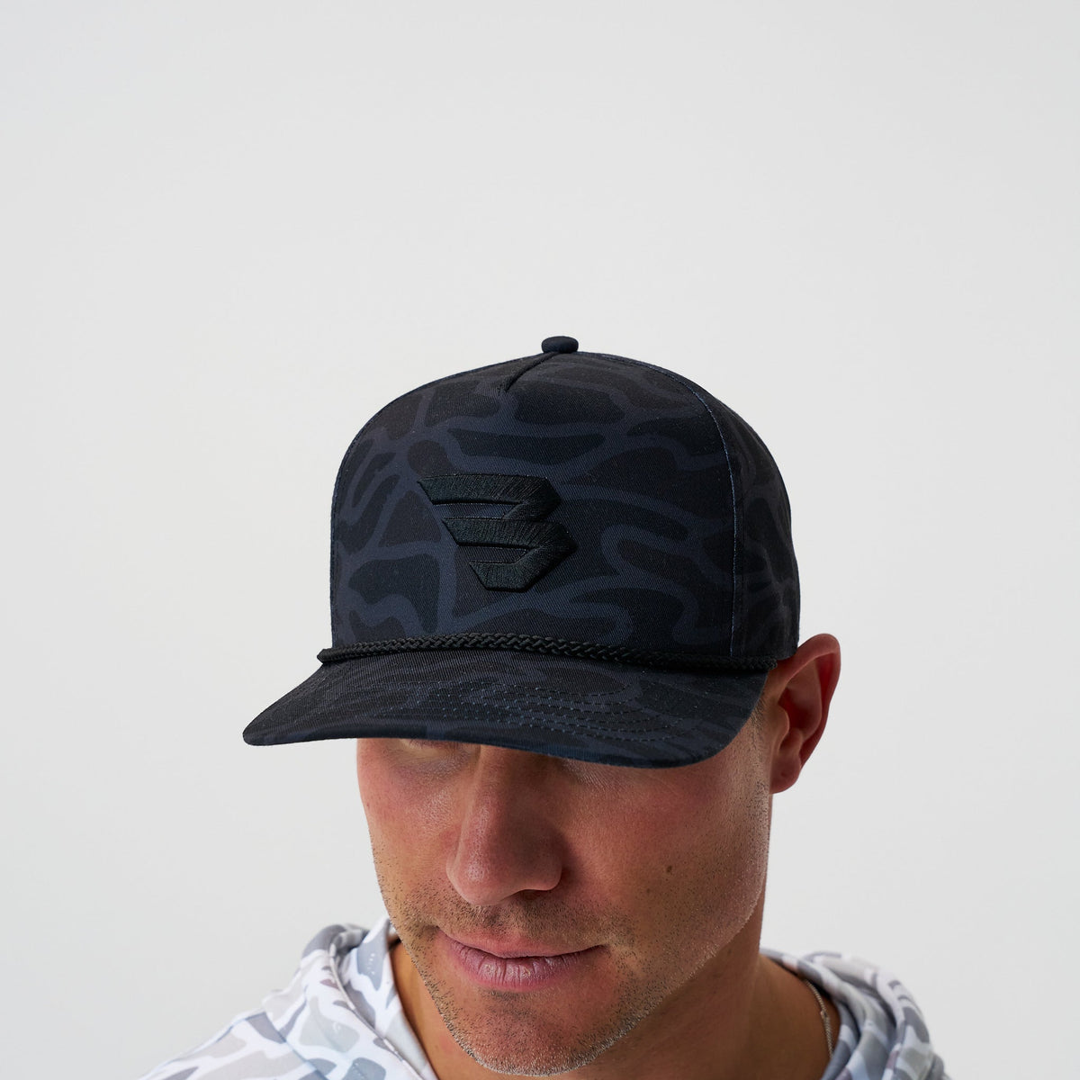 Cap - Flying B - Black Camo