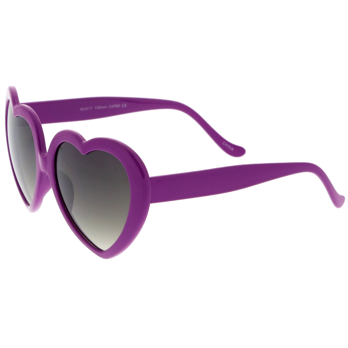 Cute Womens Lolita Sweet Heart Shape Sunglasses 8182