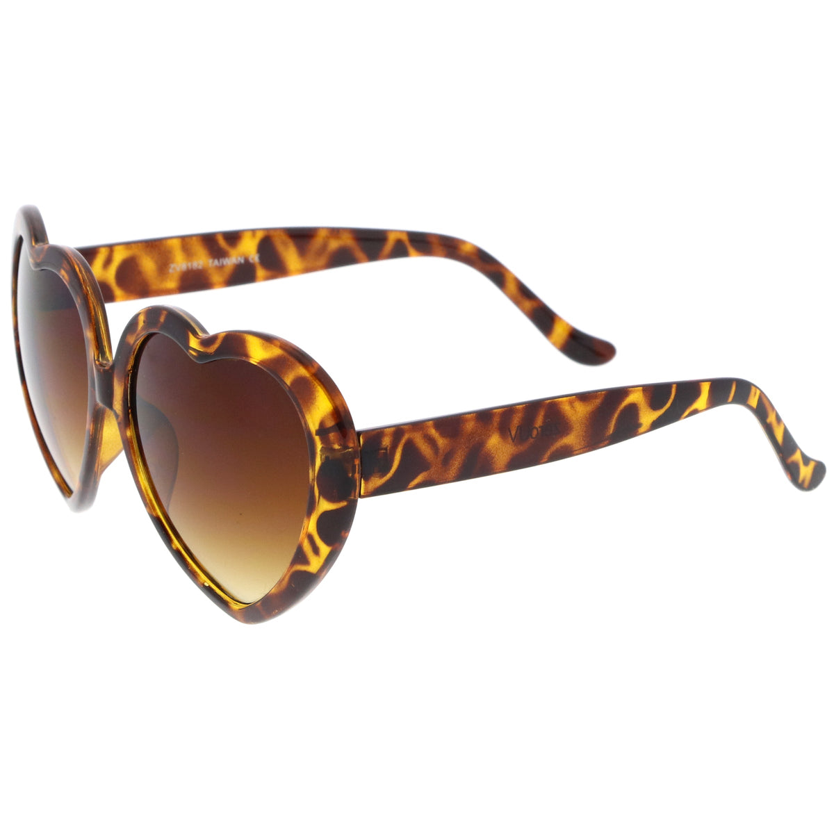 Cute Womens Lolita Sweet Heart Shape Sunglasses 8182
