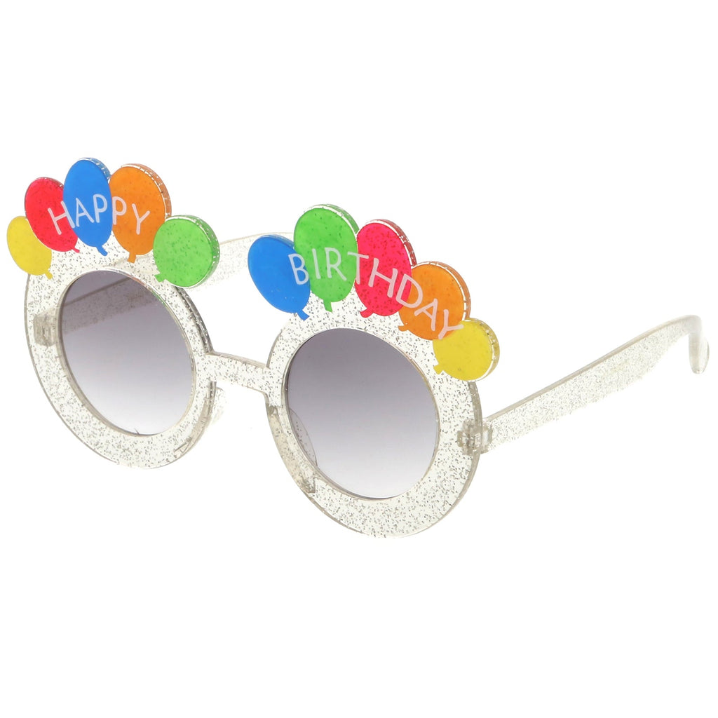 Novelty Round Happy Birthday Party Balloons Sunglasses C169