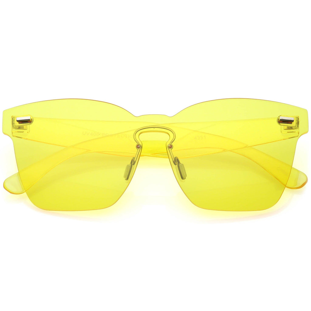 Retro Modern Mono Futuristic Color Tone Lens Sunglasses C210