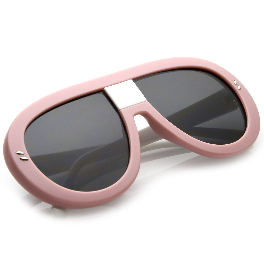 Oversize Bold Retro Modern Disco Aviator Sunglasses C288