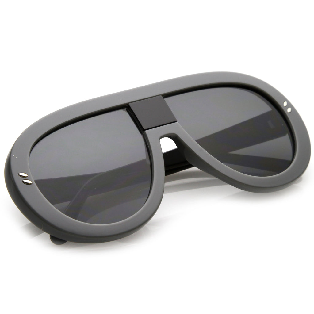 Oversize Bold Retro Modern Disco Aviator Sunglasses C288