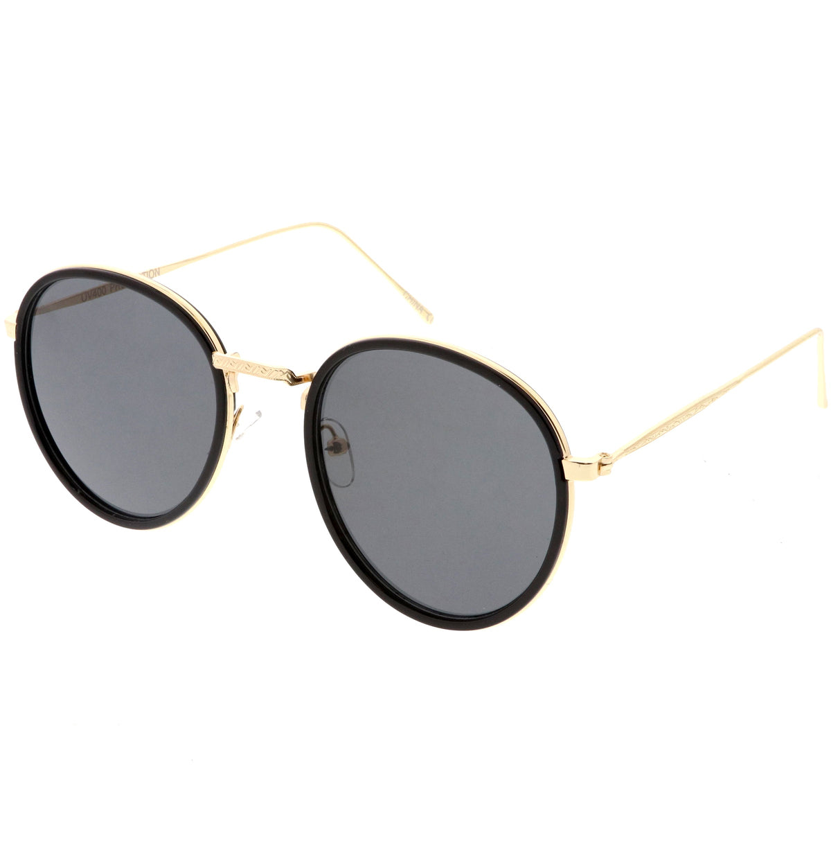 European Modern Indie Dapper Round Aviator Sunglasses C316