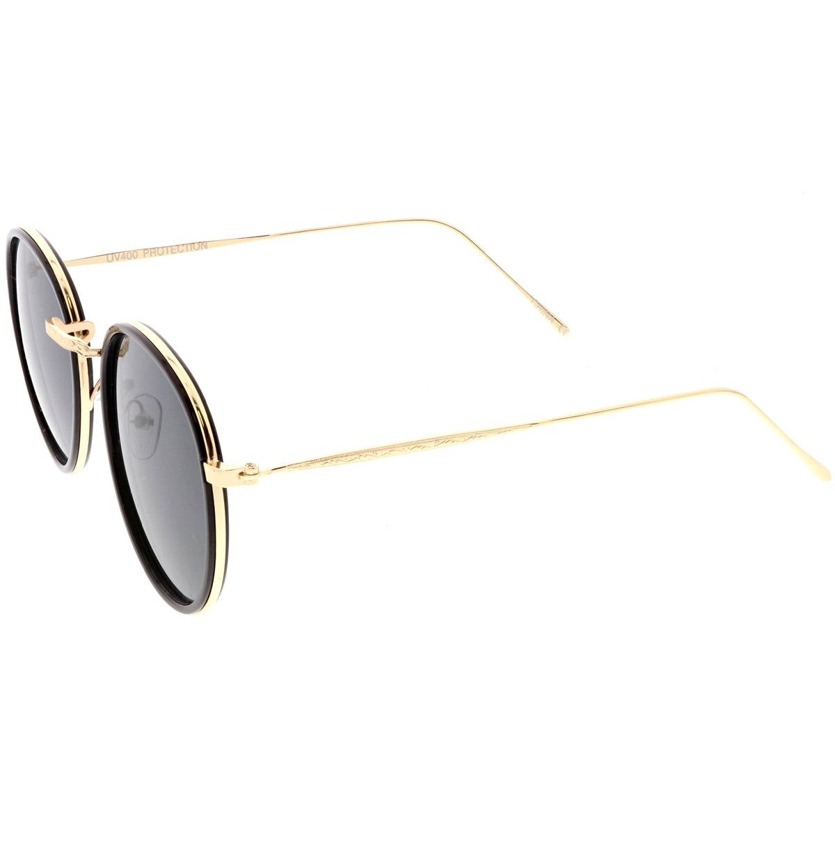 European Modern Indie Dapper Round Aviator Sunglasses C316