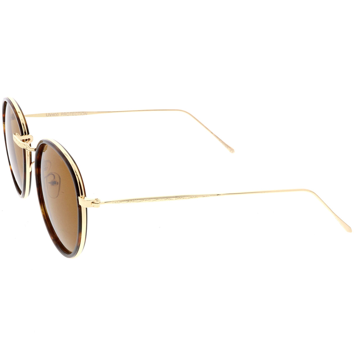 European Modern Indie Dapper Round Aviator Sunglasses C316
