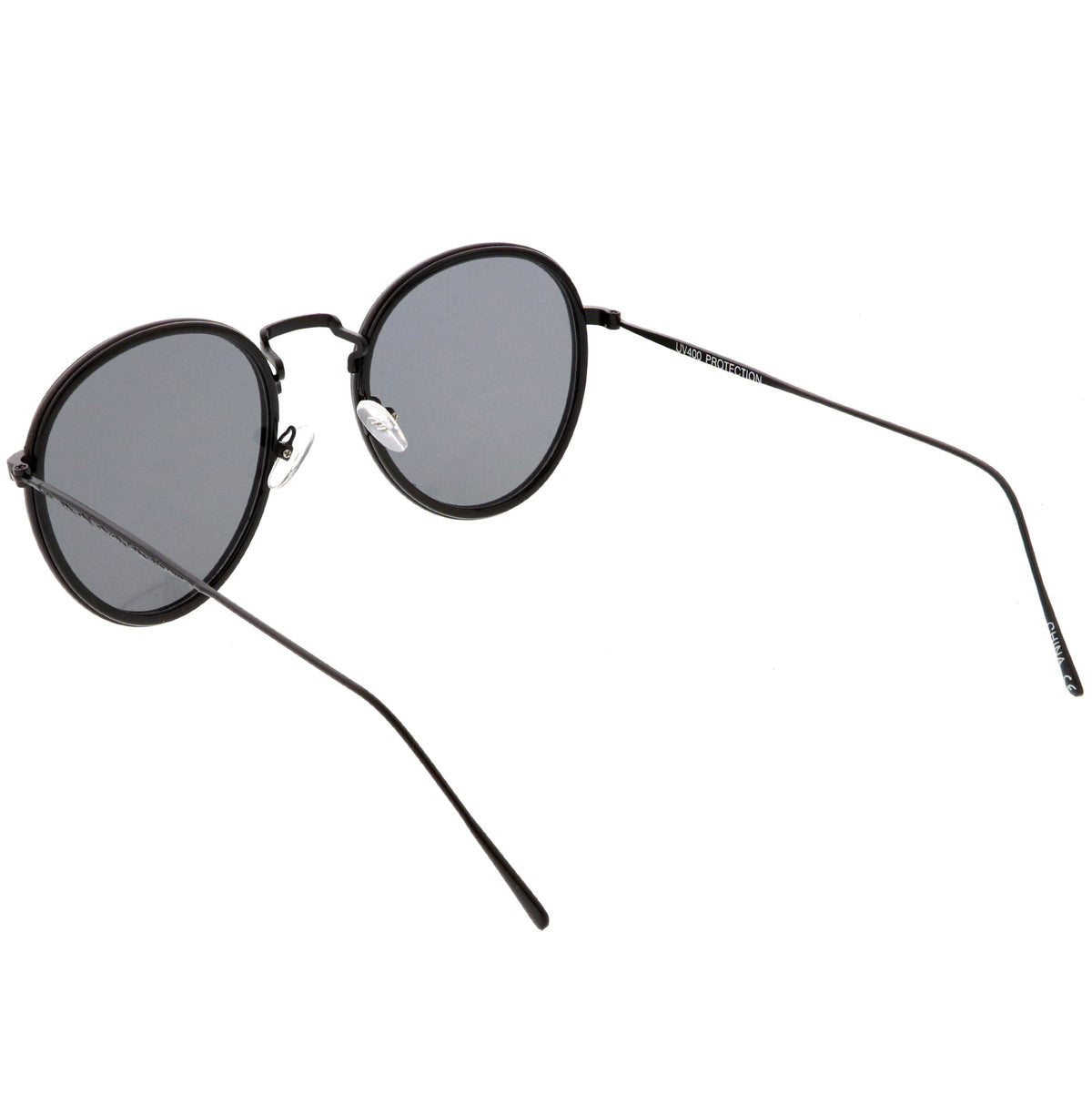 European Modern Indie Dapper Round Aviator Sunglasses C316