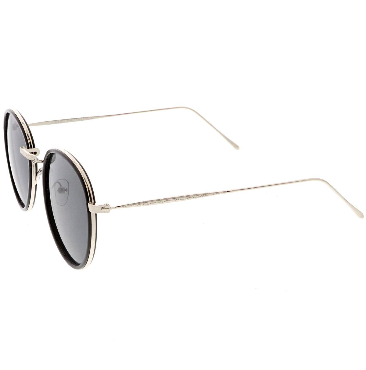 European Modern Indie Dapper Round Aviator Sunglasses C316