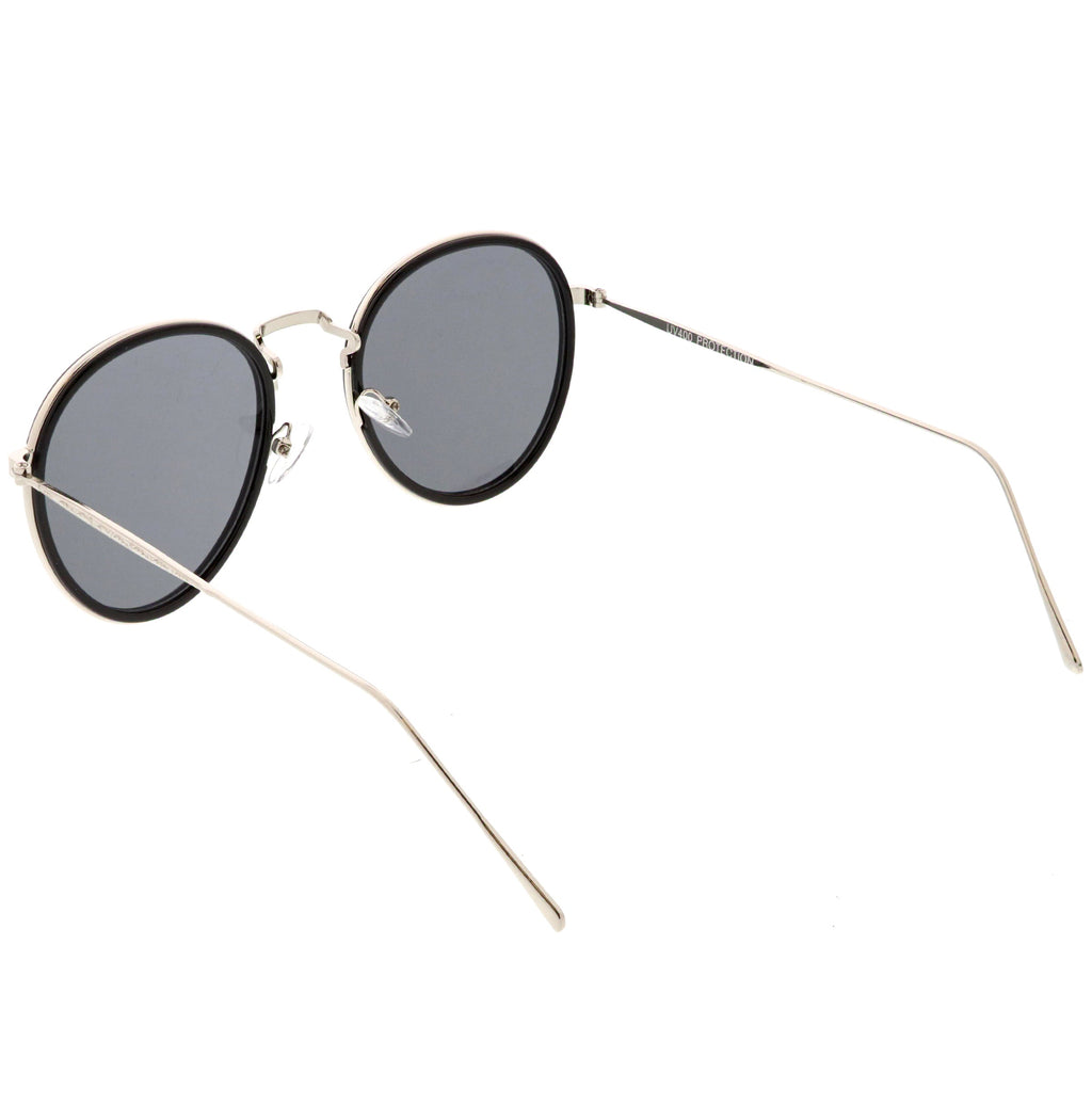 European Modern Indie Dapper Round Aviator Sunglasses C316