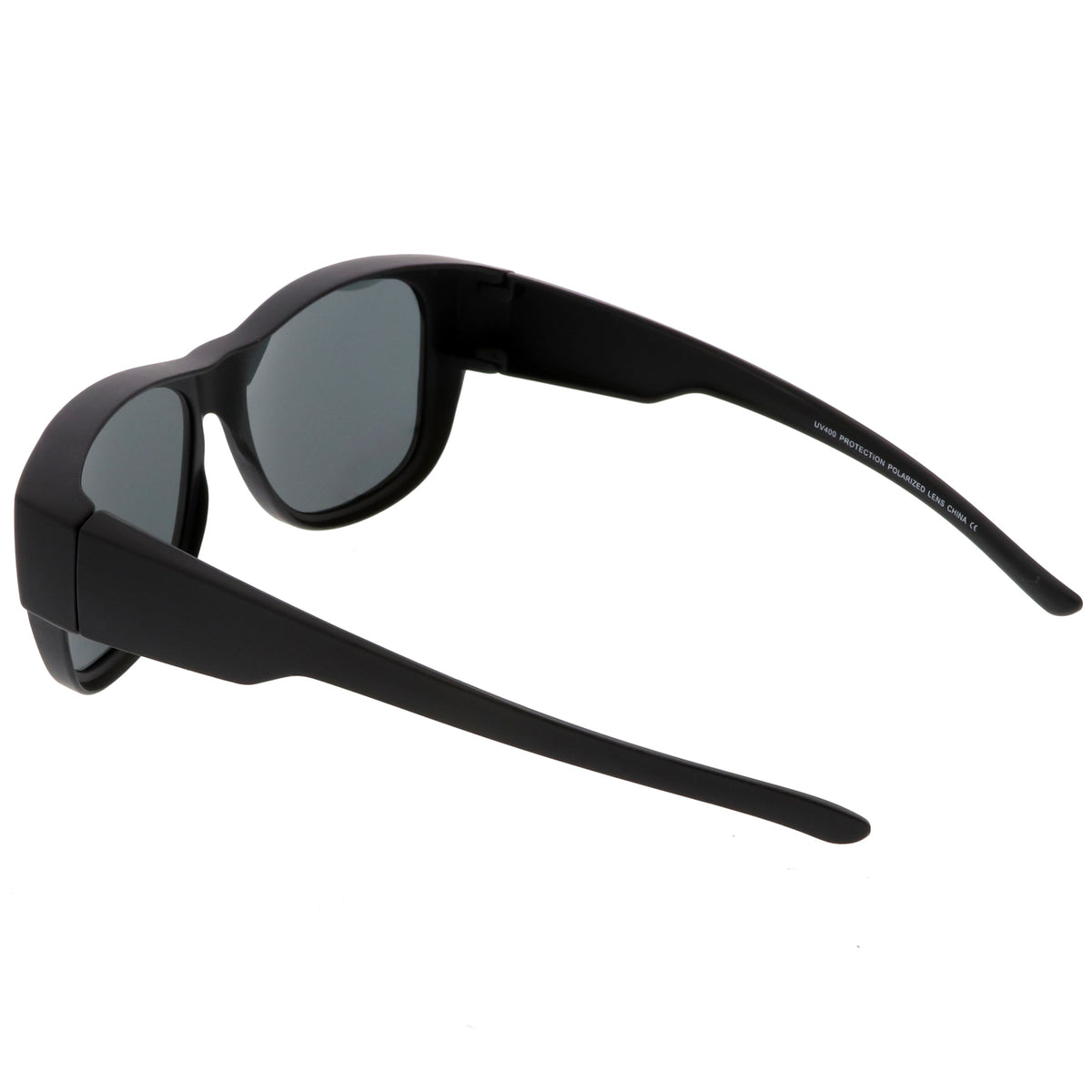 Polarized Lens Chunky Temple Square Horn Rimmed Sunglasses C332