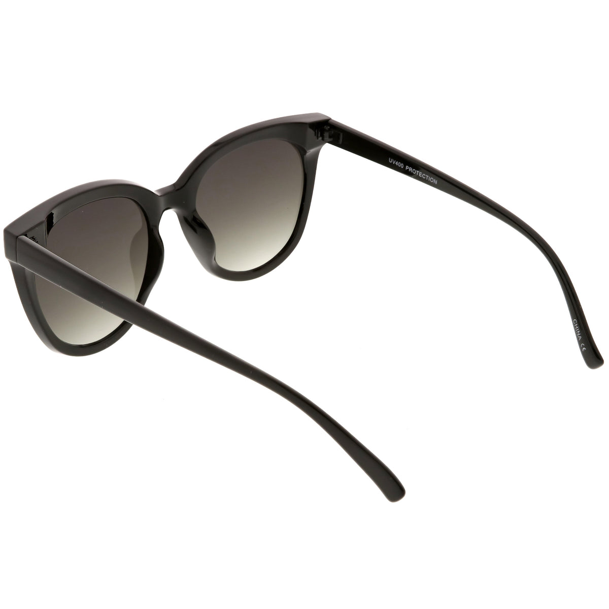 Women's Oversize Flat Infinity Lens Cat Eye Sunglasses C340
