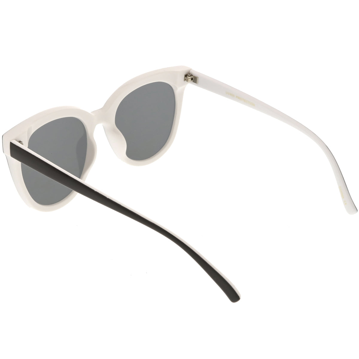 Women's Oversize Flat Infinity Lens Cat Eye Sunglasses C340