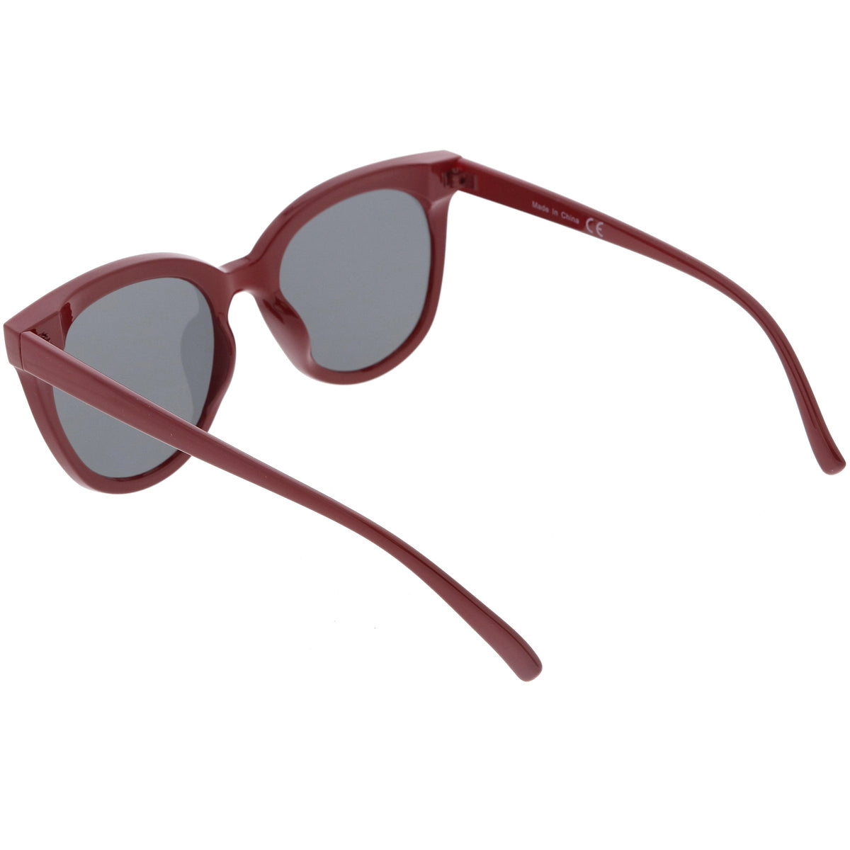 Women's Oversize Flat Infinity Lens Cat Eye Sunglasses C340