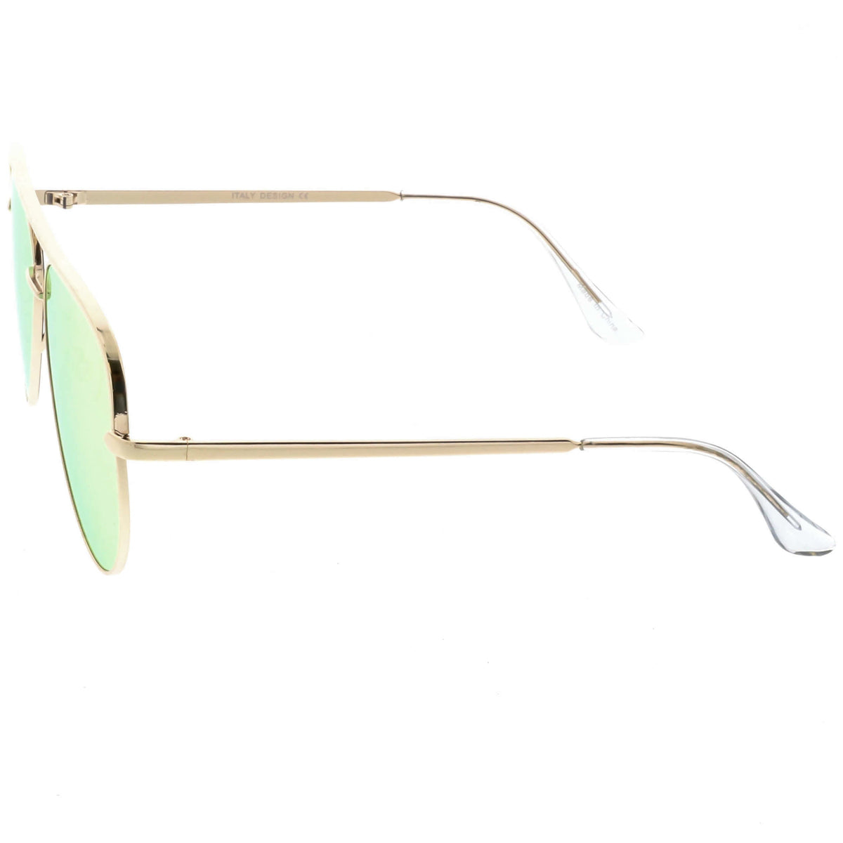 Premium Oversize Mirrored Flat Lens Aviator Sunglasses C361
