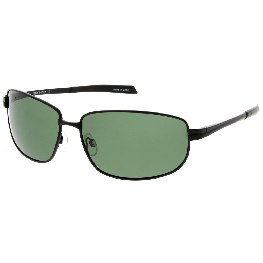 Retro 1990's Wrap Around Active Polarized Lens Sunglasses C366