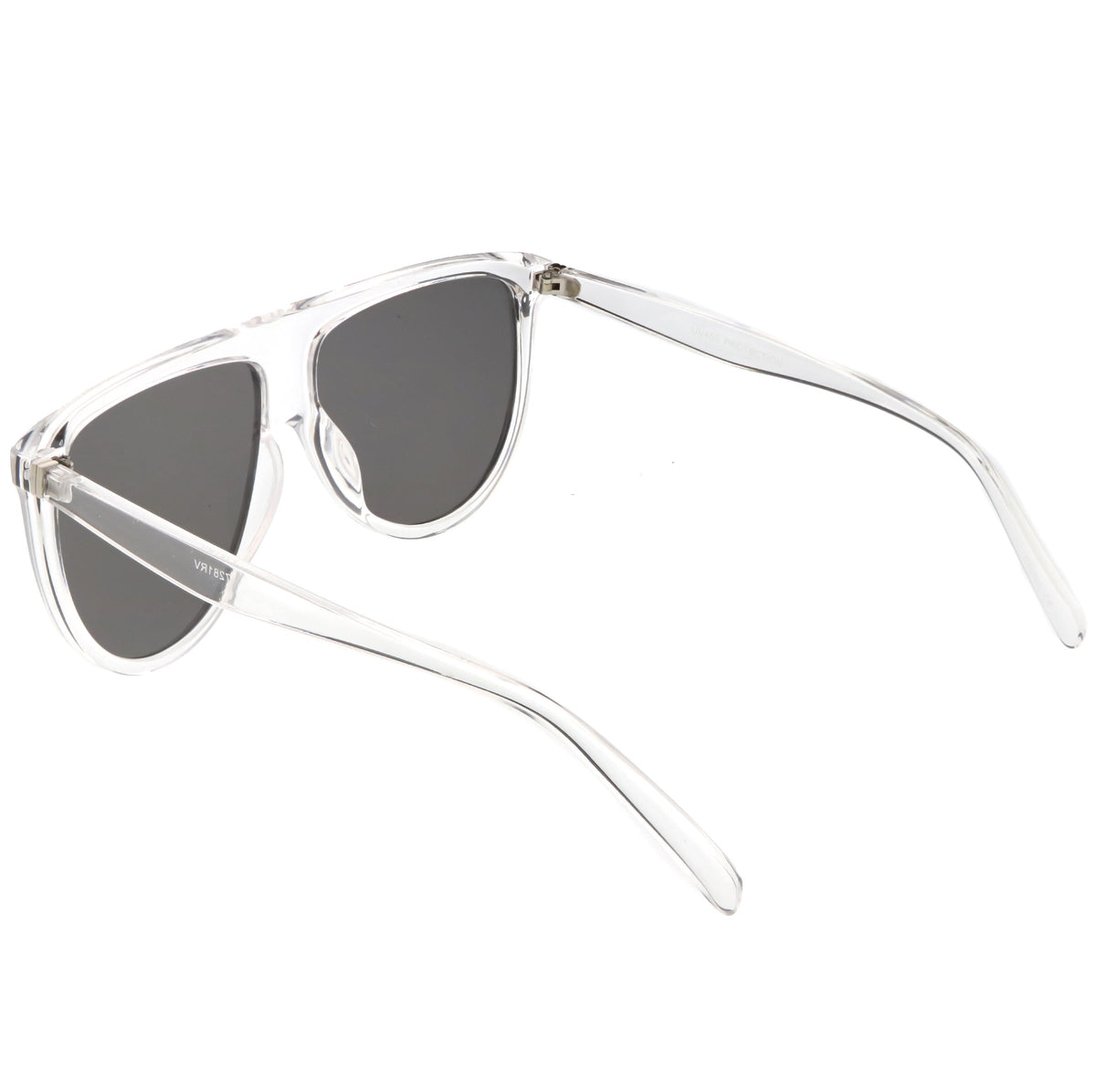 Retro Space Trance Flat Top Mirrored Flat Lens Sunglasses C394