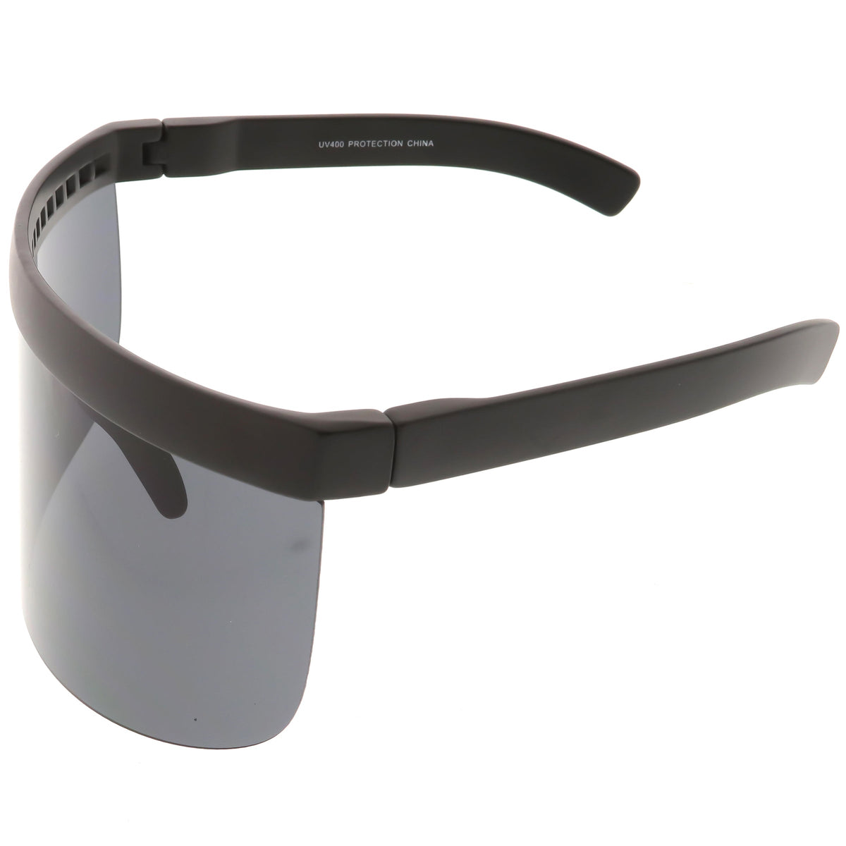 Retro Modern Oversize Novelty Mirrored Lens Shield Visor C453