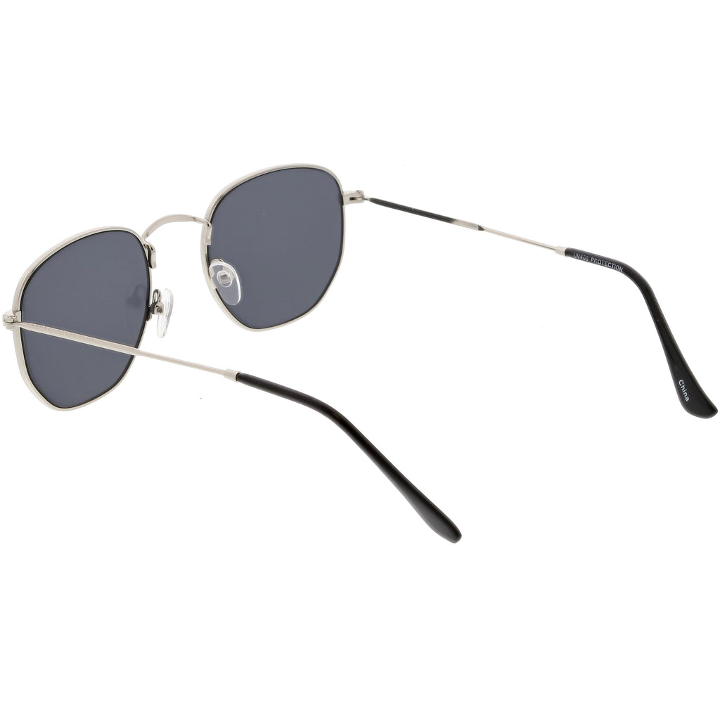 Retro Dapper Indie Modern Flat Geometric Lens Sunglasses C518