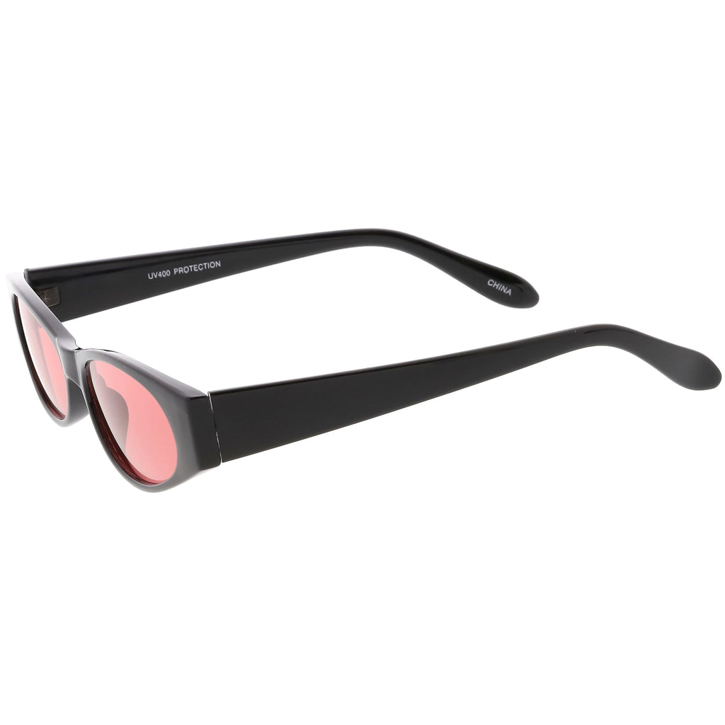 Retro 1990's Oval Color Tone Lens Sunglasses C551