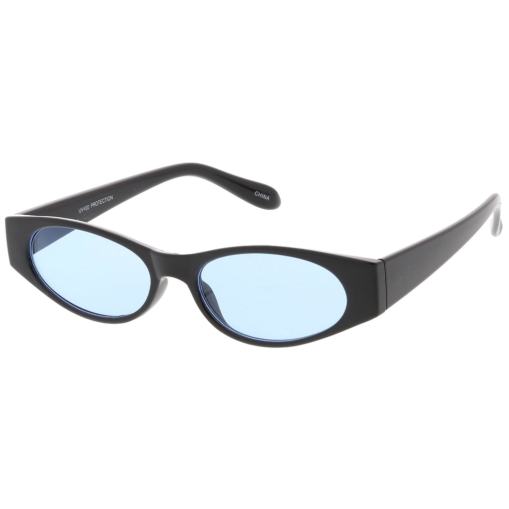 Retro 1990's Oval Color Tone Lens Sunglasses C551