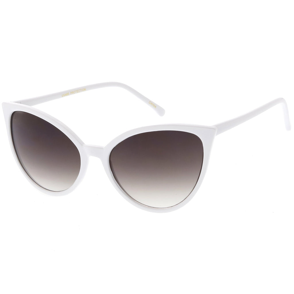 Women's Angular Pointed Cat Eye Retro Sunglasses C554