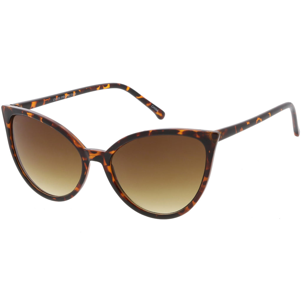Women's Angular Pointed Cat Eye Retro Sunglasses C554