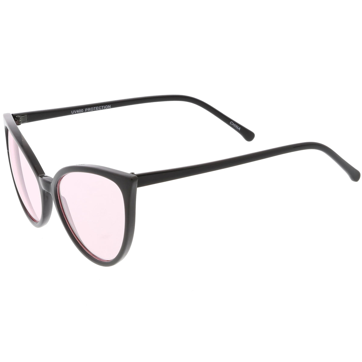 Women's Angular Color Tone Retro Cat Eye Sunglasses C555
