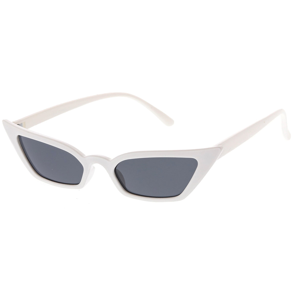 Women's 90's Thin Retro Pointed Cat Eye Sunglasses