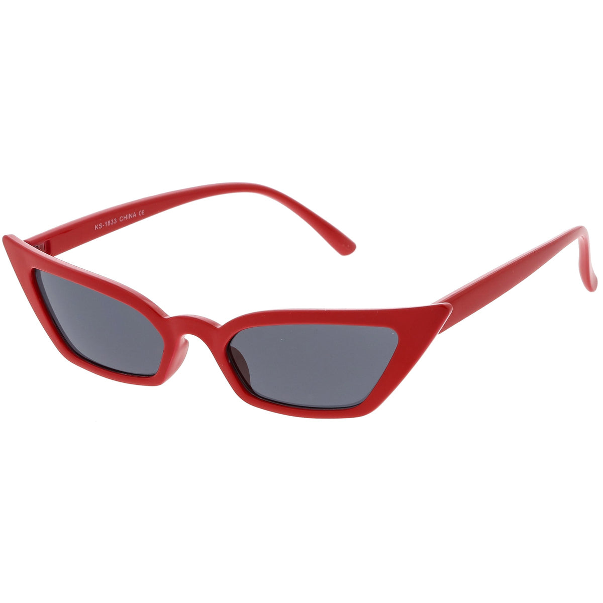 Women's 90's Thin Retro Pointed Cat Eye Sunglasses