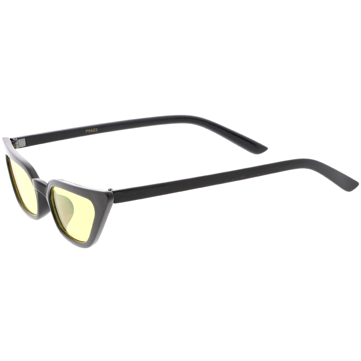 Women's 90's Thin Retro Pointed Cat Eye Sunglasses