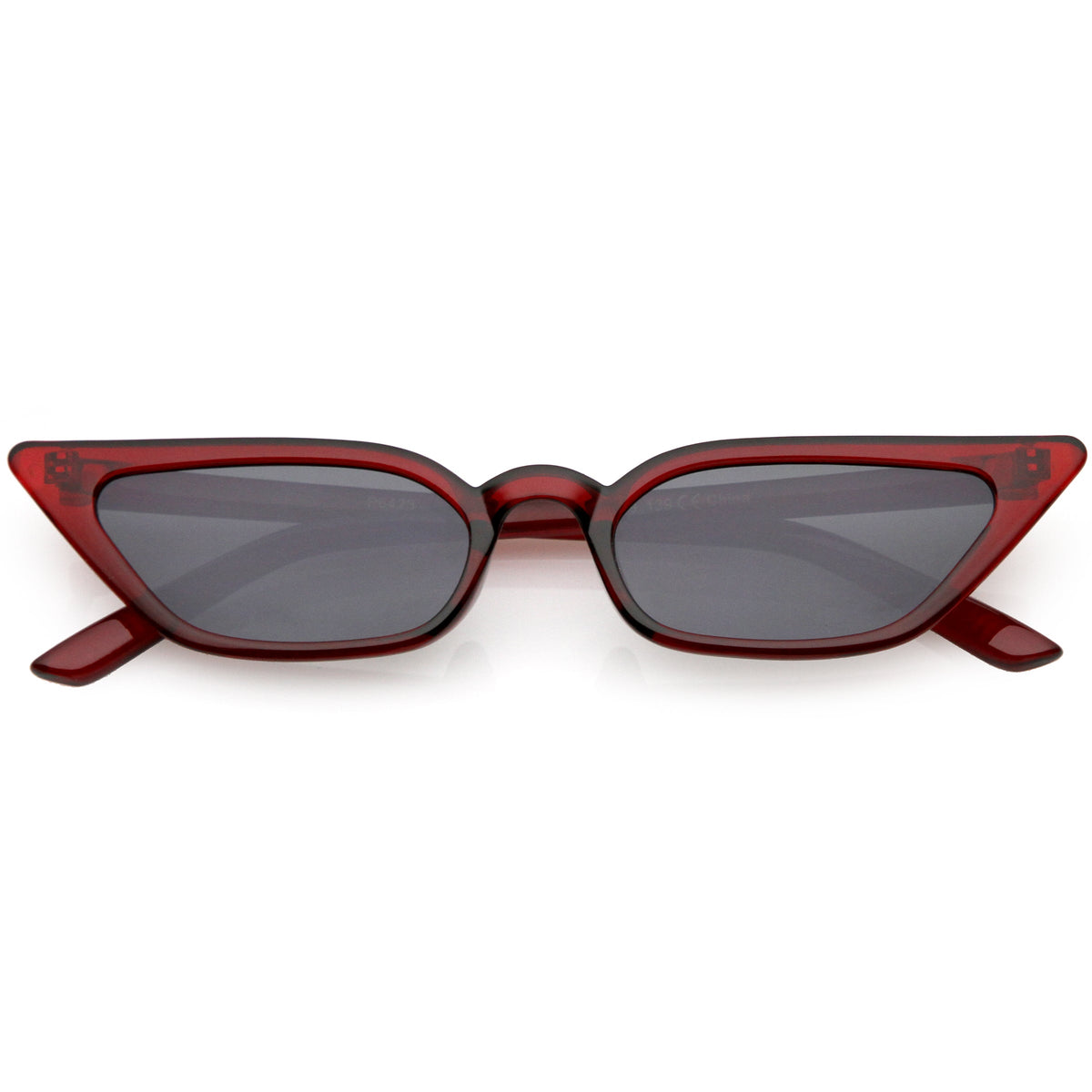 Women's 90's Thin Retro Pointed Cat Eye Sunglasses