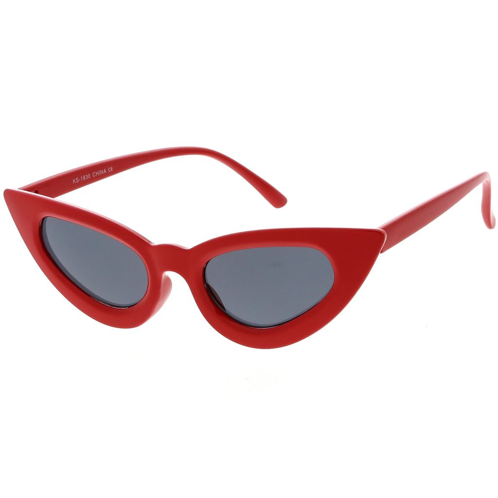 Women's Festival Retro Oval Cat Eye Sunglasses C572