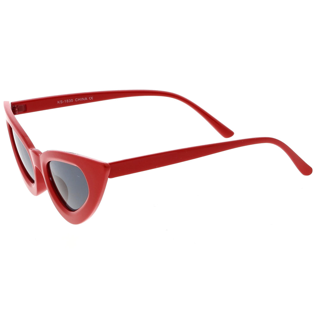 Women's Festival Retro Oval Cat Eye Sunglasses C572