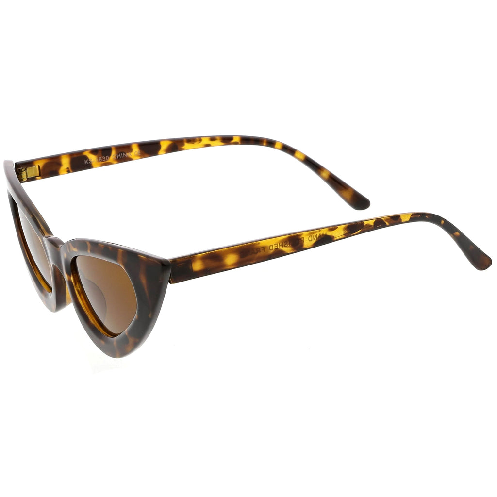 Women's Festival Retro Oval Cat Eye Sunglasses C572