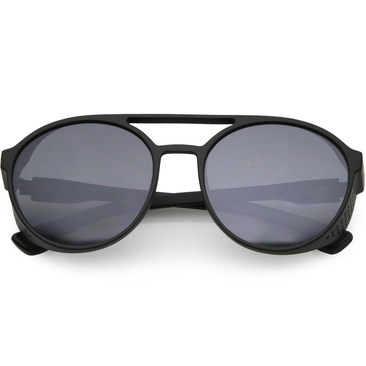 Retro Steampunk Vented Color Tone Lens Goggle Aviator Sunglasses C958