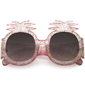 Festival Handmade Novelty Rhinestone Pineapple Sunglasses C608