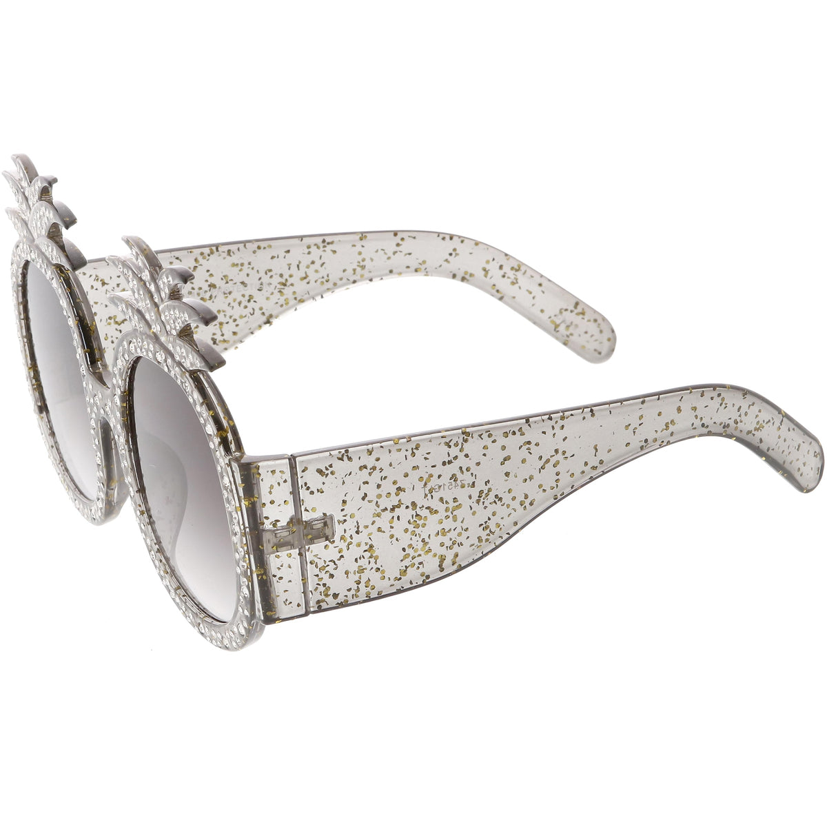 Festival Handmade Novelty Rhinestone Pineapple Sunglasses C608
