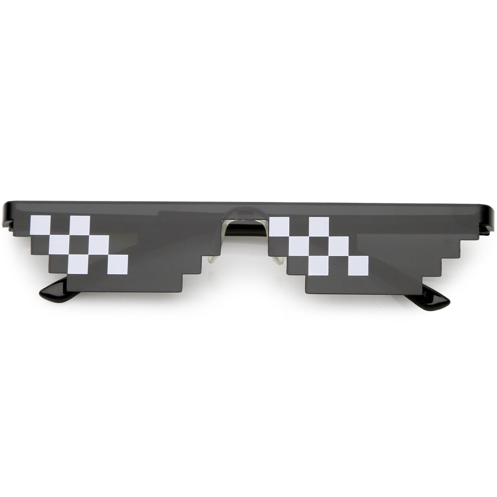 Novelty Thug Life Meme Deal With It Cartoon 8 Bit Sunglasses C635
