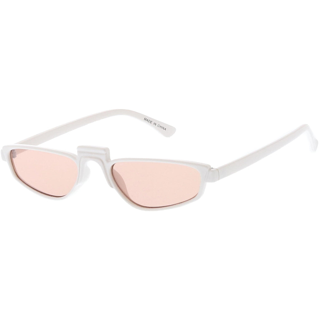 Women's 1990's Small Thin Retro Cat Eye Sunglasses C684