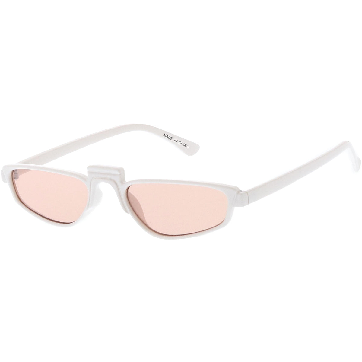 Women's 1990's Small Thin Retro Cat Eye Sunglasses C684