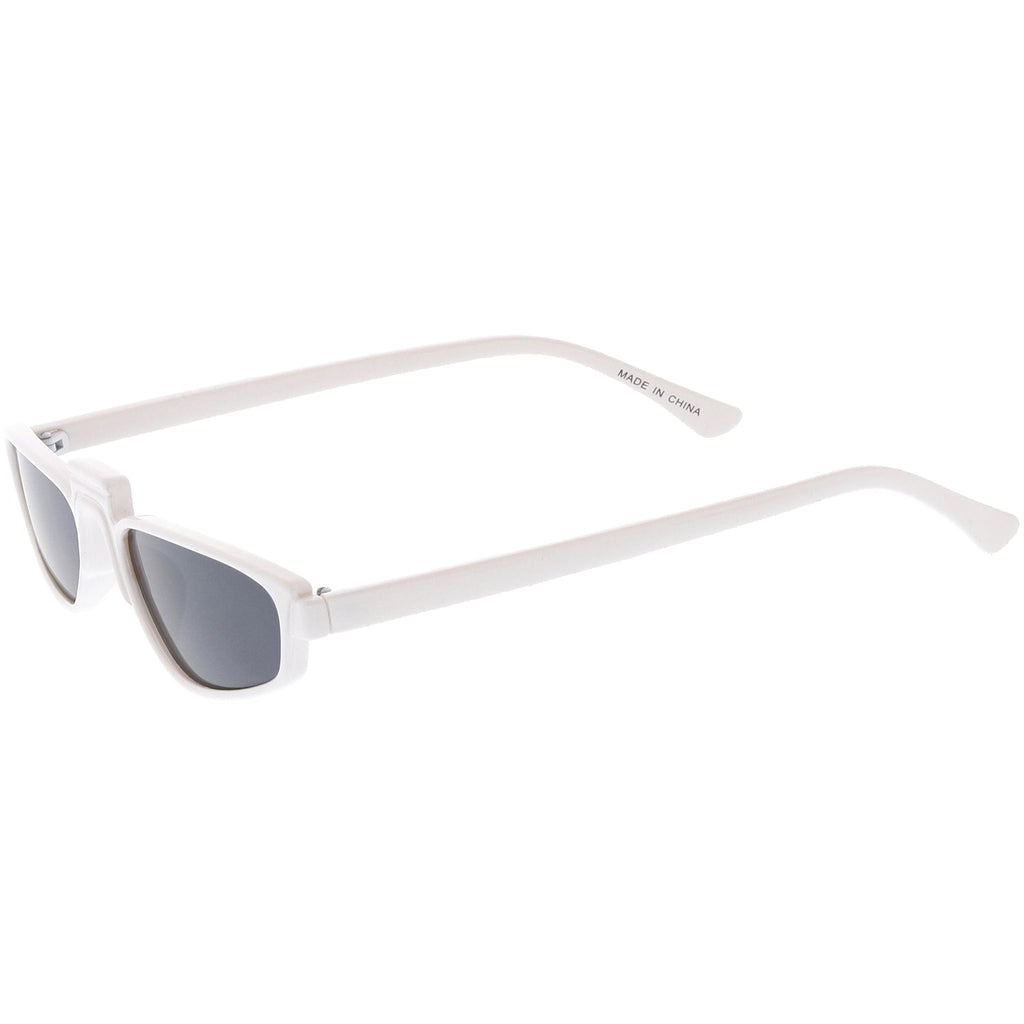 Women's 1990's Small Thin Retro Cat Eye Sunglasses C684
