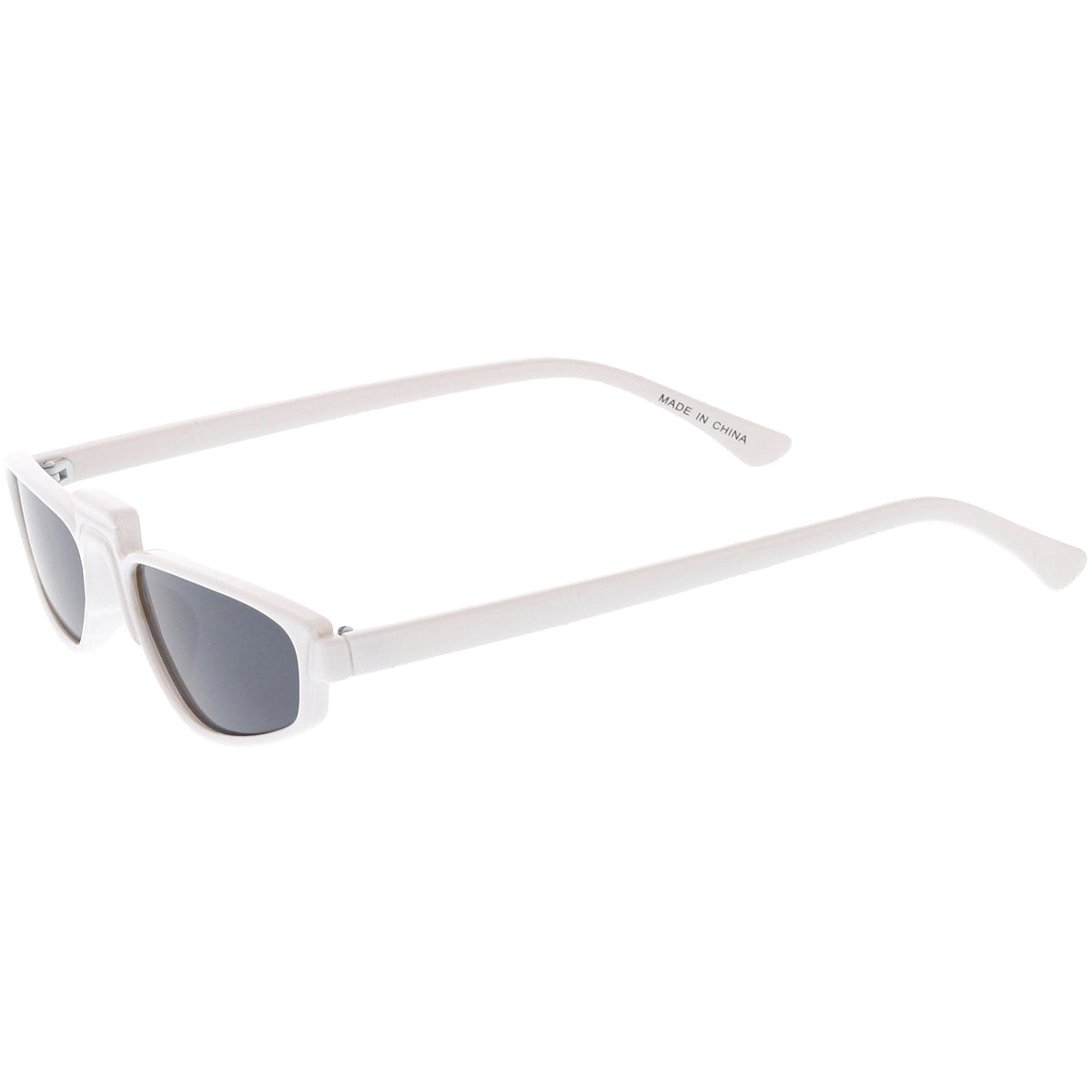 Women's 1990's Small Thin Retro Cat Eye Sunglasses C684